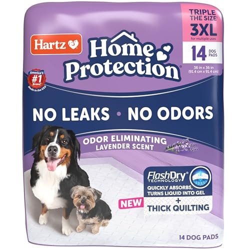 Hartz Home Protection 3XL Scented Dog Pads 14-Pack: $15.78 Hartz Home Protection 3XL Scented Dog Pads 14-Pack: $15.78