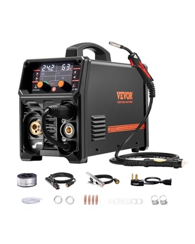 Vevor 250A 5-in-1 Synergic MIG Welder: $218.79