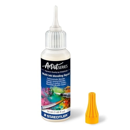 Staedtler Pigment Arts Multi Ink Blending Liquid 50ml: $9.39 Staedtler Pigment Arts Multi Ink Blending Liquid 50ml: $9.39