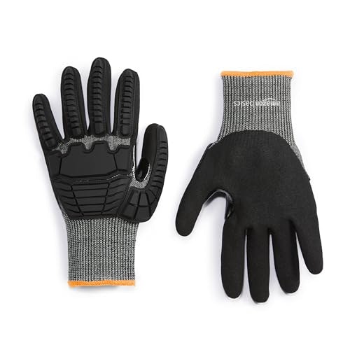 Amazon Basics Impact Protection Work Gloves 100-Pack: $83.63