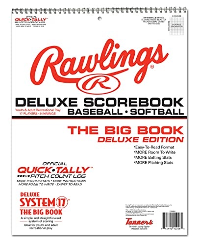 Rawlings System-17 Deluxe Baseball Scorebook 24-Game: $7.46