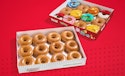 Krispy Kreme Glazed Dozen for $2 w/ purchase + shipping varies