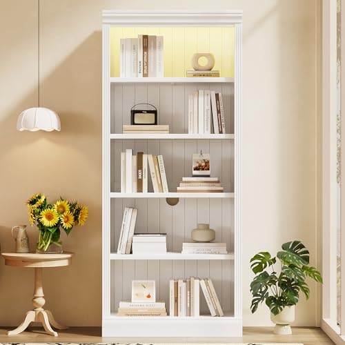 Merax 83-inch 5-Tier Wood Bookshelf: $425.05 Merax 83-inch 5-Tier Wood Bookshelf: $425.05