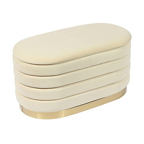 Tov Furniture Lillian Velvet Storage Bench: $143.20 Tov Furniture Lillian Velvet Storage Bench: $143.20