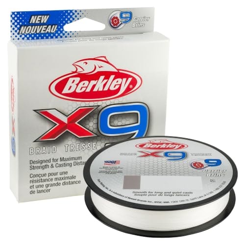 Berkley x9 15lb 300m Braided Fishing Line: $27.99 Berkley x9 15lb 300m Braided Fishing Line: $27.99