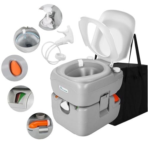 Yitahome 5.8-Gallon Portable Camping Toilet: $89.41 Yitahome 5.8-Gallon Portable Camping Toilet: $89.41