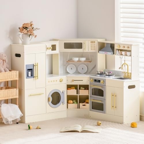 Robud Wooden Play Kitchen Set: $243.54