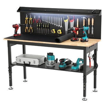 Enjoywood 60" Adjustable Height Workbench: $141.99