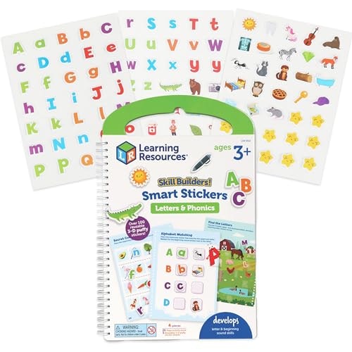 Learning Resources Skill Builders Smart Stickers Letters & Phonics: $7.38 Learning Resources Skill Builders Smart Stickers Letters & Phonics: $7.38