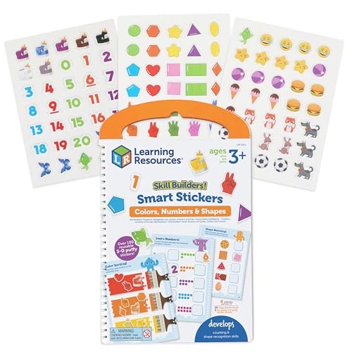 Learning Resources Skill Builders Colors Numbers and Shapes Stickers: $5.86 Learning Resources Skill Builders Colors Numbers and Shapes Stickers: $5.86