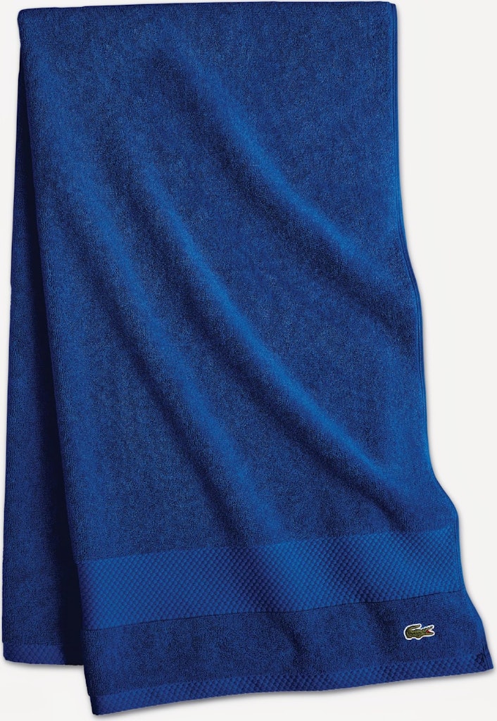 Lacoste 30"x54" 100% Supima Cotton Bath Towel: $15 Lacoste 30"x54" 100% Supima Cotton Bath Towel: $15