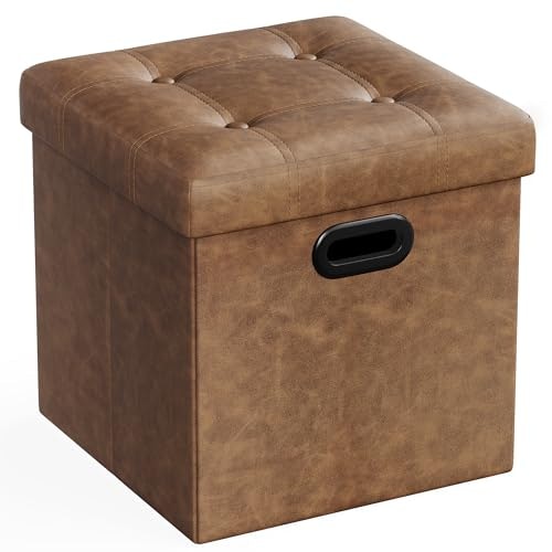 Songmics 15-Inch Folding Storage Ottoman: $19.99 Songmics 15-Inch Folding Storage Ottoman: $19.99
