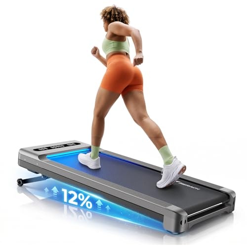 Merach Ultrawalk W60 3.5HP 12% Incline Walking Pad Treadmill: $296.98