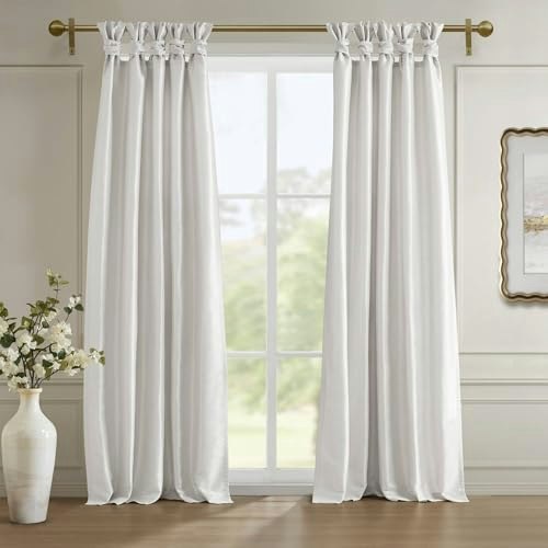 Madison Park 50" x 95" Faux Silk Blackout Curtain Panel: $27.99