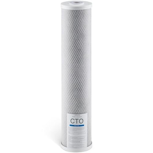 Vevor 20" x 4.5" 5-Micron Activated Carbon Block Water Filter: $27.43 Vevor 20" x 4.5" 5-Micron Activated Carbon Block Water Filter: $27.43