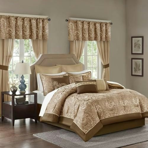 Madison Park Essentials Brystol 24-Piece King Bedding Set: $122.92 Madison Park Essentials Brystol 24-Piece King Bedding Set: $122.92