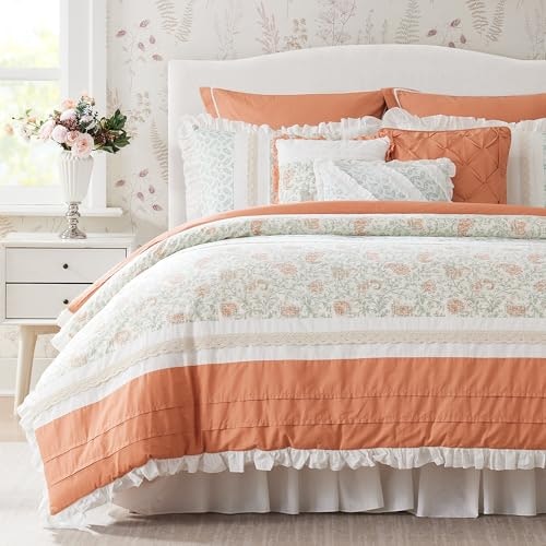 Madison Park Cottage Cotton 9-Piece California King Comforter Set: $95.09 Madison Park Cottage Cotton 9-Piece California King Comforter Set: $95.09