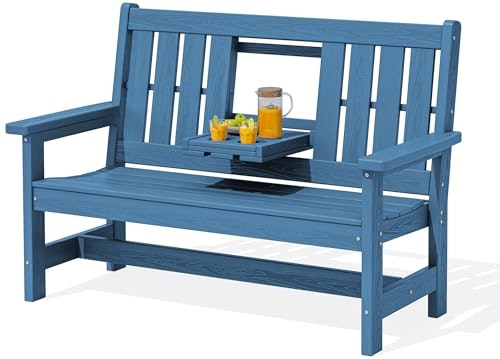 Serwall 58-inch Oversized HDPE Outdoor Bench: $227.99 Serwall 58-inch Oversized HDPE Outdoor Bench: $227.99