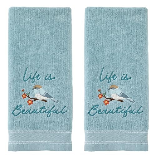 SKL Home Embroidered Cotton Hand Towel 2-Pack: $21.49 SKL Home Embroidered Cotton Hand Towel 2-Pack: $21.49
