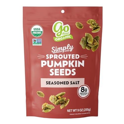 Go Raw Organic Sprouted Pumpkin Seeds: $8.99 Go Raw Organic Sprouted Pumpkin Seeds: $8.99