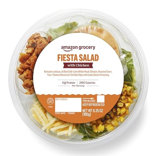 Amazon Grocery Fiesta Chicken Salad 6.35-oz.: $2.08 Amazon Grocery Fiesta Chicken Salad 6.35-oz.: $2.08