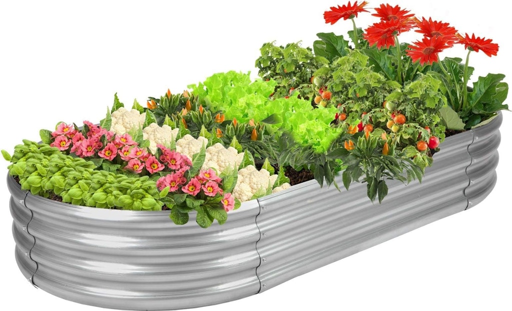 5-Foot Galvanized Planter Box: $17 5-Foot Galvanized Planter Box: $17