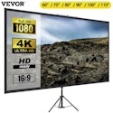 Vevor/SucceBuy Tripod Projector Screen w/ Stand for $19 + free shipping