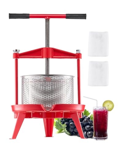Vevor 2.38-Gallon Fruit and Wine Press: $101.90 Vevor 2.38-Gallon Fruit and Wine Press: $101.90