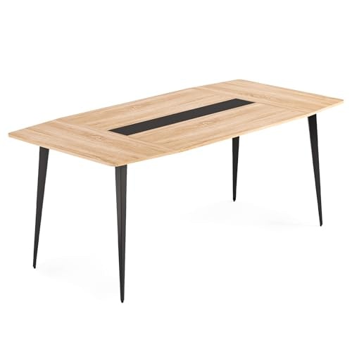 Little Tree 6-Foot Boat Shaped Conference Table: $149.99 Little Tree 6-Foot Boat Shaped Conference Table: $149.99