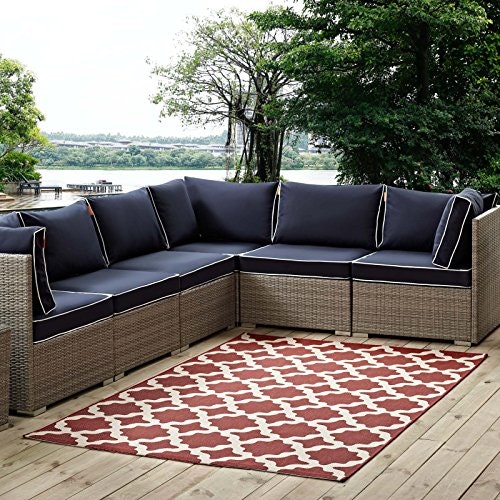 Modway Cerelia Moroccan Trellis 5x8-Foot Indoor and Outdoor Rug: $24.45 Modway Cerelia Moroccan Trellis 5x8-Foot Indoor and Outdoor Rug: $24.45