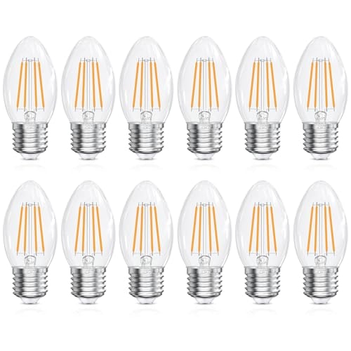 E26 Base 60W Equivalent LED Candelabra Light Bulb: $21.15 E26 Base 60W Equivalent LED Candelabra Light Bulb: $21.15