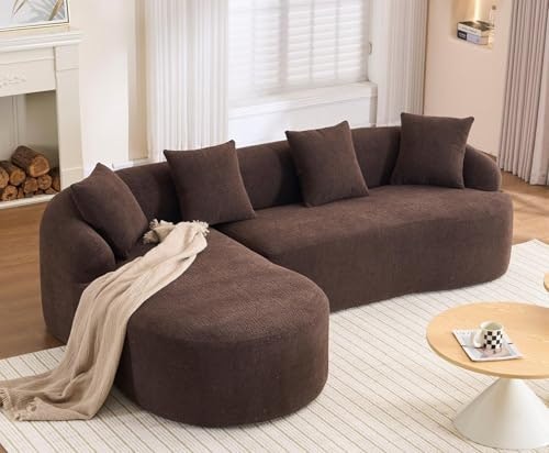 Keiki L-Shaped Modular Chenille Sectional Sofa: $599.99 Keiki L-Shaped Modular Chenille Sectional Sofa: $599.99