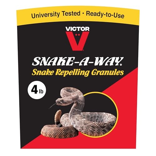 Victor Snake-A-Way Outdoor Snake Repellent Granules 4-lb. Bag: $6.28