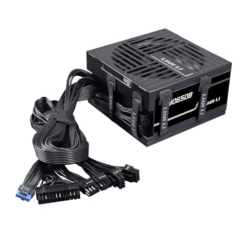 Lian Li RB650B 650W 80 Plus Bronze ATX 3.1 Power Supply: $59.99
