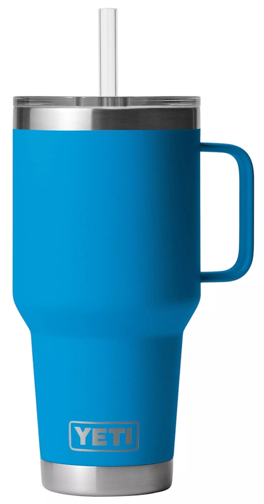 Yeti 35-oz. Rambler Mug with Straw Lid: $17