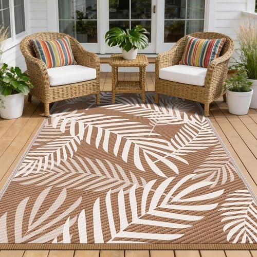 Kohree 9x12-Foot RV Outdoor Rug: $52.24