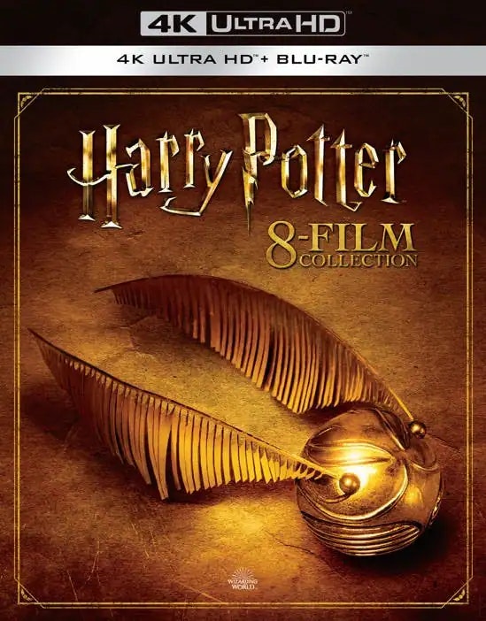 Harry Potter: Complete 8-Film Collection 4K Ultra HD Blu-ray Set: $62