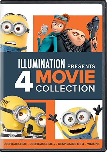 Illumination Presents: 4-Movie Despicable Me and Minions Collection: $9.99 Illumination Presents: 4-Movie Despicable Me and Minions Collection: $9.99