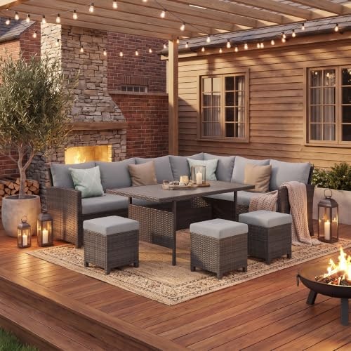 Wisteria Lane 7-Piece Patio Furniture Set: $628.09
