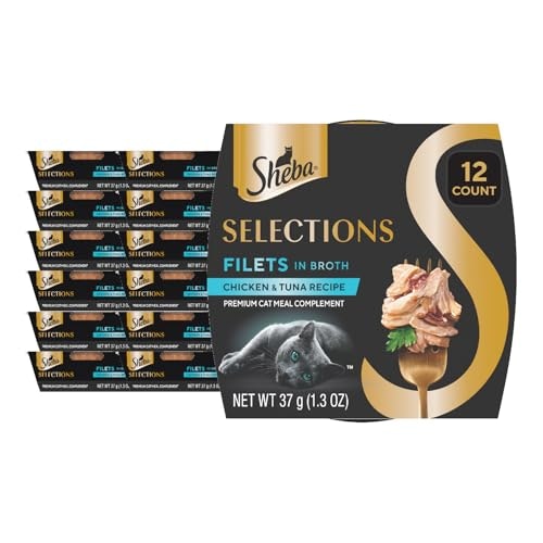 Sheba Chicken and Tuna Wet Cat Food 12-Pack: $13.27 Sheba Chicken and Tuna Wet Cat Food 12-Pack: $13.27