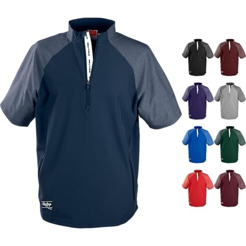 Rawlings Men's ColorSync Short Sleeve Cage Jacket: $29.94 Rawlings Men's ColorSync Short Sleeve Cage Jacket: $29.94