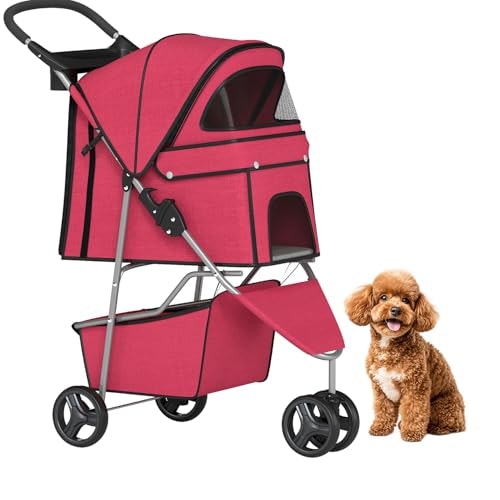 BestPet 3-Wheel Foldable Pet Stroller: $44.99 BestPet 3-Wheel Foldable Pet Stroller: $44.99