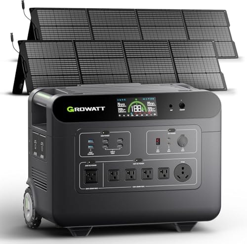 Growatt Helios 3600 Portable Power Station with 400W Solar Panel: $1,599 Growatt Helios 3600 Portable Power Station with 400W Solar Panel: $1,599