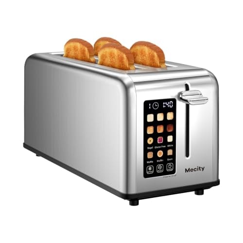 Mecity 4-Slice Touch Screen Toaster: $49.99 Mecity 4-Slice Touch Screen Toaster: $49.99