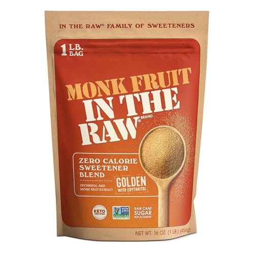 Monk Fruit in the Raw Golden Sweetener 1lb Bag: $8.53 Monk Fruit in the Raw Golden Sweetener 1lb Bag: $8.53