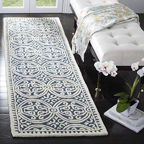 Safavieh Cambridge Collection 2.5' x 10' Moroccan Wool Runner Rug: $82.62