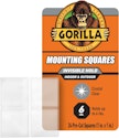 Gorilla Mounting Tape Squares 24-Pack for $5 + free shipping w/ Prime