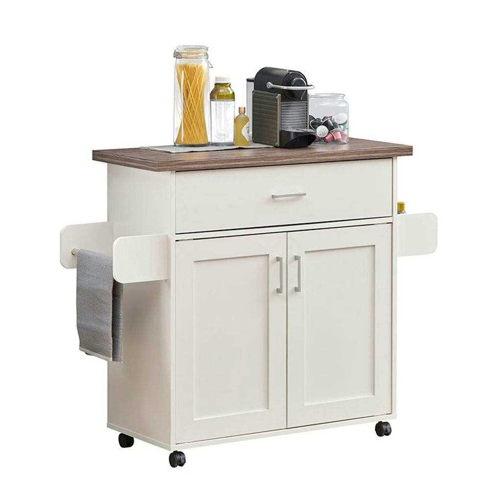 Techni Home Deluxe Mobile Kitchen Cart: $74