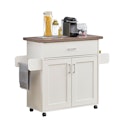Techni Home Deluxe Mobile Kitchen Cart for $74 + free shipping