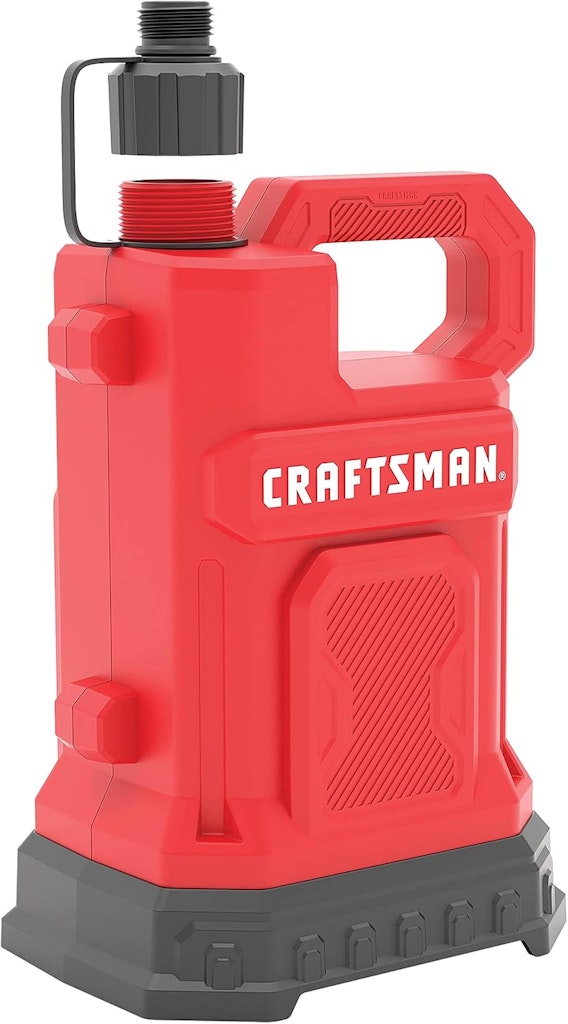 Craftsman 1/3 HP Thermoplastic Submersible Water Pump: $55